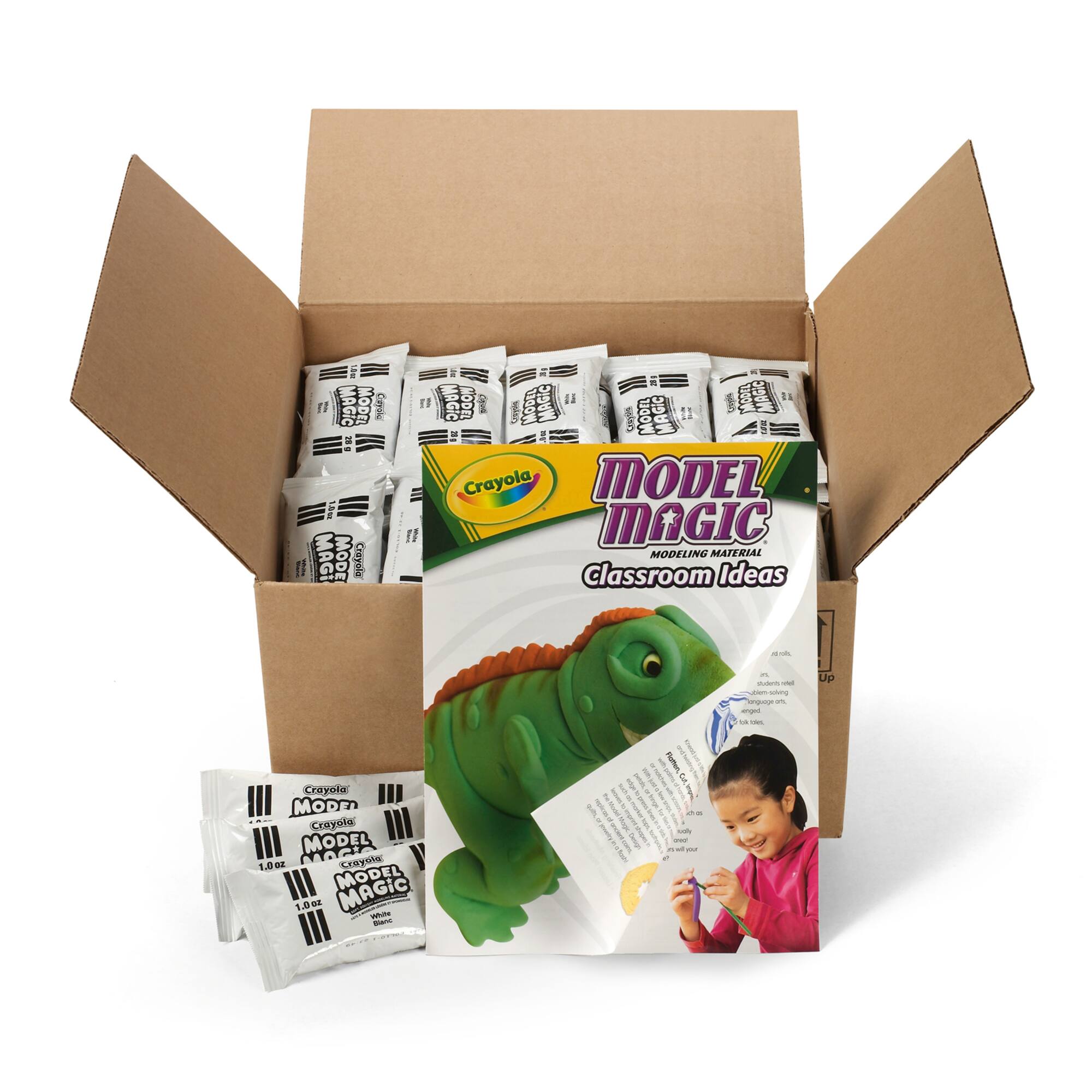 Crayola® Model Magic® Modeling Compound Classpack®, White, 1 oz, 75 ct